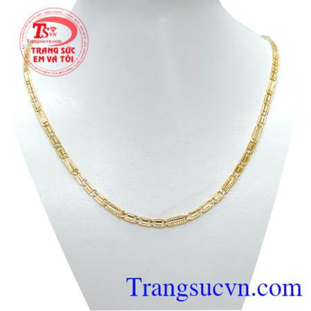 Dây chuyền nam mảnh vàng 10k đẹp kiểu đẹp sang trọng,dây chuyền vàng đảm bảo Uy tín, tinh tế hợp thời trang, khách hàng ưa chuộng nhiều năm Ưa chuộng dây chuyền vàng