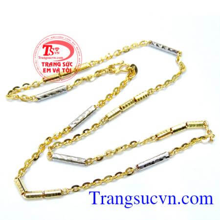 Dây chuyền nam vàng 10k khúc vàng đảm bảo vàng kèm theo,dây chuyền nam vàng uy tín trang sức em và tôi, dây chuyền nam vàng, vòng cổ vàng tây cho nam, tinh tế đảm bảo chất lượng 
