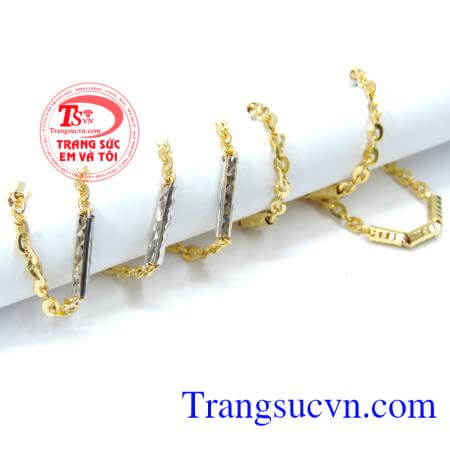 Dây chuyền nam vàng tây