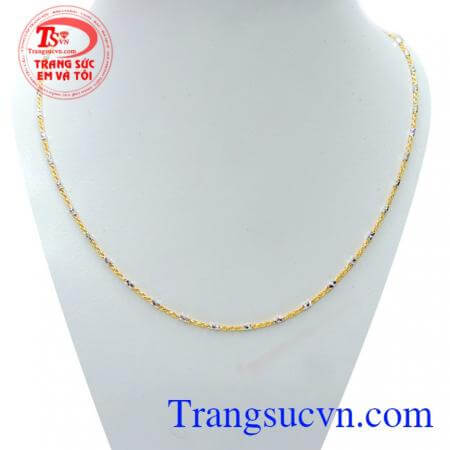 Dây chuyền nữ 10k sang trọng là món quà ý nghĩa đảm bảo chất lượng