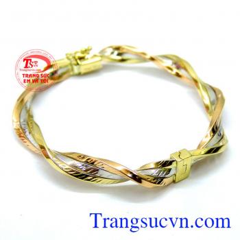 Vòng tay bện 10k may mắn cho nữ sang trọng dành cho nữ.