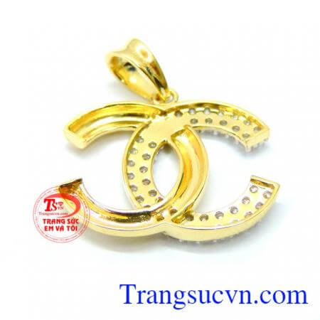 Mặt dây chanel korea sang trọng đẹp.