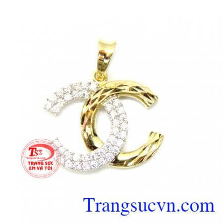 Mặt dây chanel korea sang trọng phù hợp làm quà tặng sinh nhật.