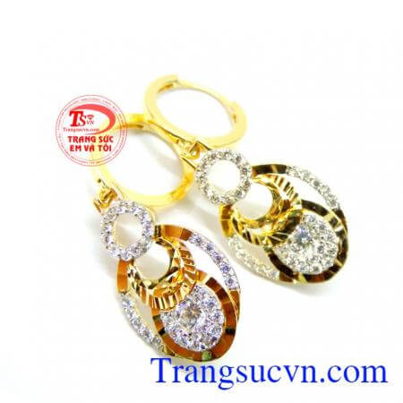 Hoa tai vàng tây giao hàng toàn quốc.