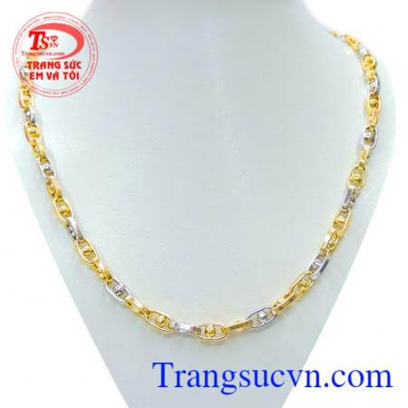 Dây chuyền vàng 18k nam giới