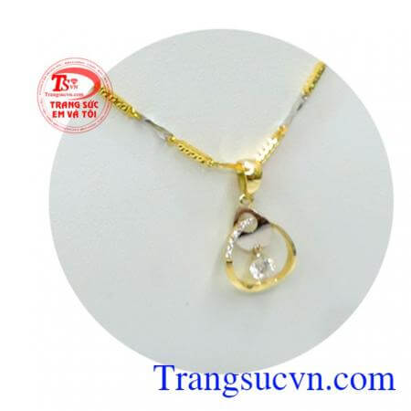 Bộ nữ trang vàng 10k trẻ trung