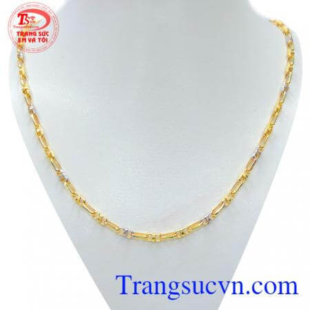 Dây chuyền nam vàng thời trang 10k là dây vàng tây 10k giá cả hợp lý,đeo hợp thời trang, sang trọng và sáng bóng