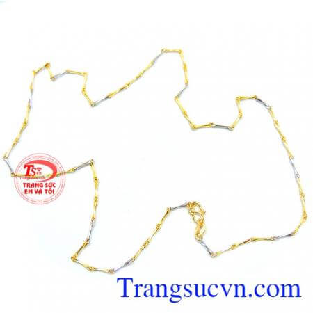 Dây chuyền nữ vàng tây sang trọng