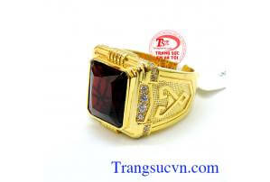 Chiếc nhẫn nam vàng tây 14k chất lượng
