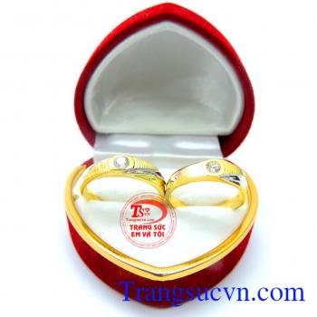 Nhẫn cưới vàng giá rẻ đẹp sang trọng kinh tế cho đôi bạn trẻ