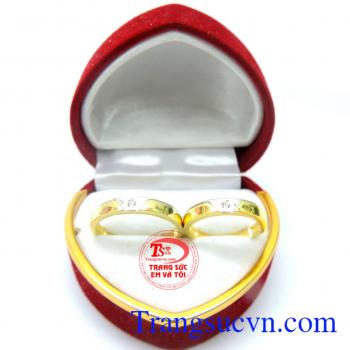 Nhẫn cưới vàng 10k đẹp giá rẻ