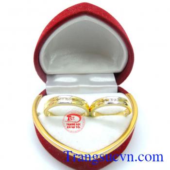 Nhẫn cưới vàng giá rẻ đẹp sang trọng kinh tế cho đôi bạn trẻ