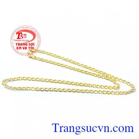 Dây chuyền 10k nam tính đẹp là món quà vô cùng ý nghĩa ,kiểu dáng hiện đại