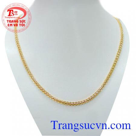 Sản phẩm dây chuyền nam đẹp, giá chuẩn, dây chuyền vàng nam 10k thiết kế sang trọng luôn hướng đến xu hướng thẫm mỹ của phái mạnh