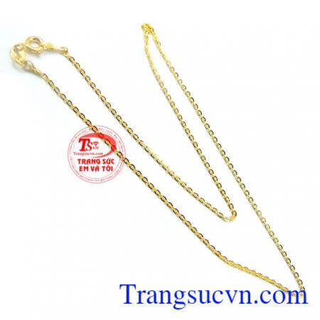 Dây chuyền vàng trẻ em 10k