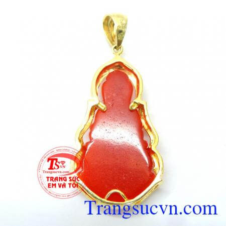 Mặt quan âm sang trọng bọc vàng