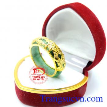 Nhẫn nam rồng vàng