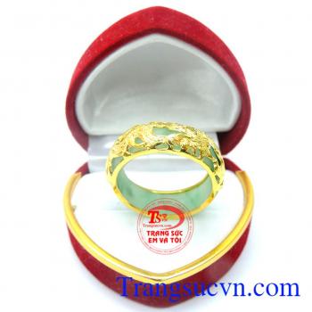 Nhẫn Nam Vàng Tây sang trọng