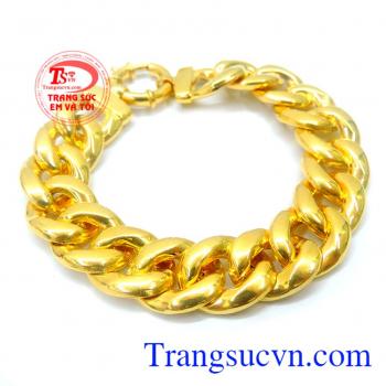 ắc tay nam vàng thời trang dây dành cho nam đeo và cổ tay sang trọng và đẳng cấp, sản phẩm lắc vàng tây chất lượng đảm bảo