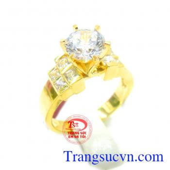 Phù hợp làm quà tặng vợ,người yêu trong các dịp sinh nhật,20/10. Nhẫn nữ thời trang đá đẹp