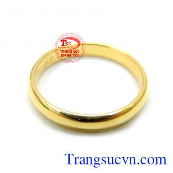 Nhẫn Nam Vàng Tây sang trọng