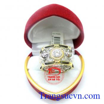 Nhẫn Nam Vàng Tây