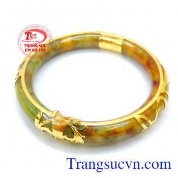 Dành cho bà cho mẹ,vòng bọc vàng món quà ý nghĩa yêu thương. Vòng tay bọc vàng quý phái đẹp