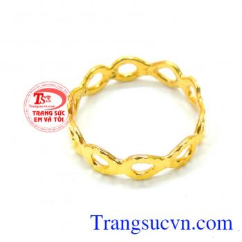 Nhẫn vàng nữ vàng tinh tế