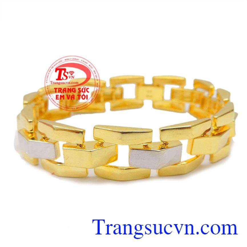 Lắc tay nam vàng đẳng cấp phái mạnh