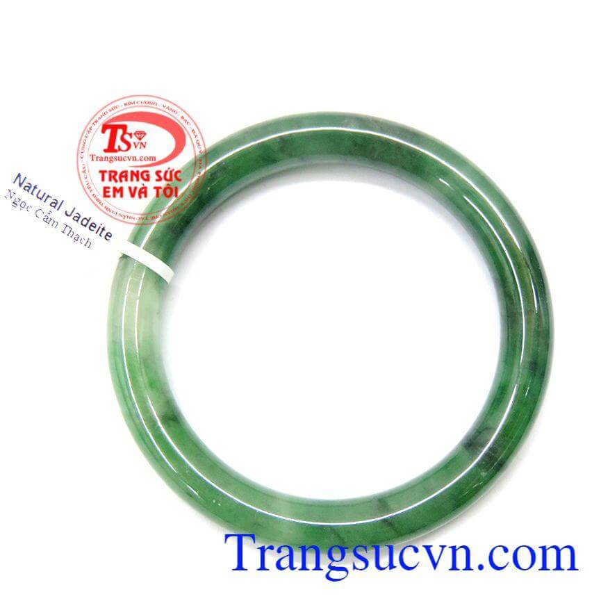 Vòng ngọc bản tròn tự nhiên