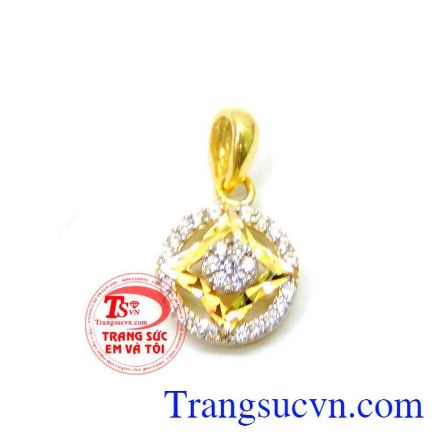 Mặt nữ nhỏ xinh vàng 10k đẹp