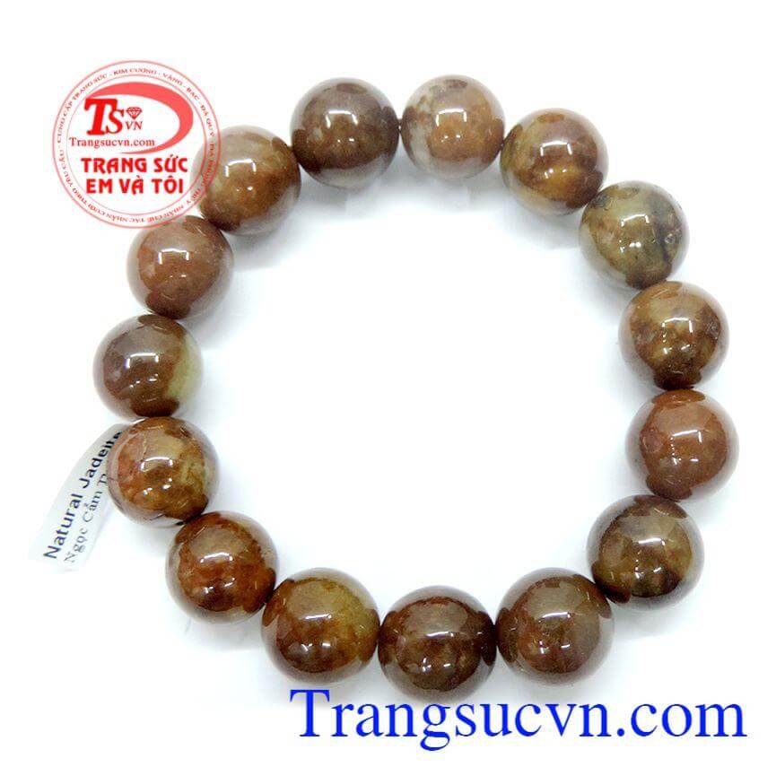 Chuỗi vòng tay ngọc cẩm thạch tụ nhiên