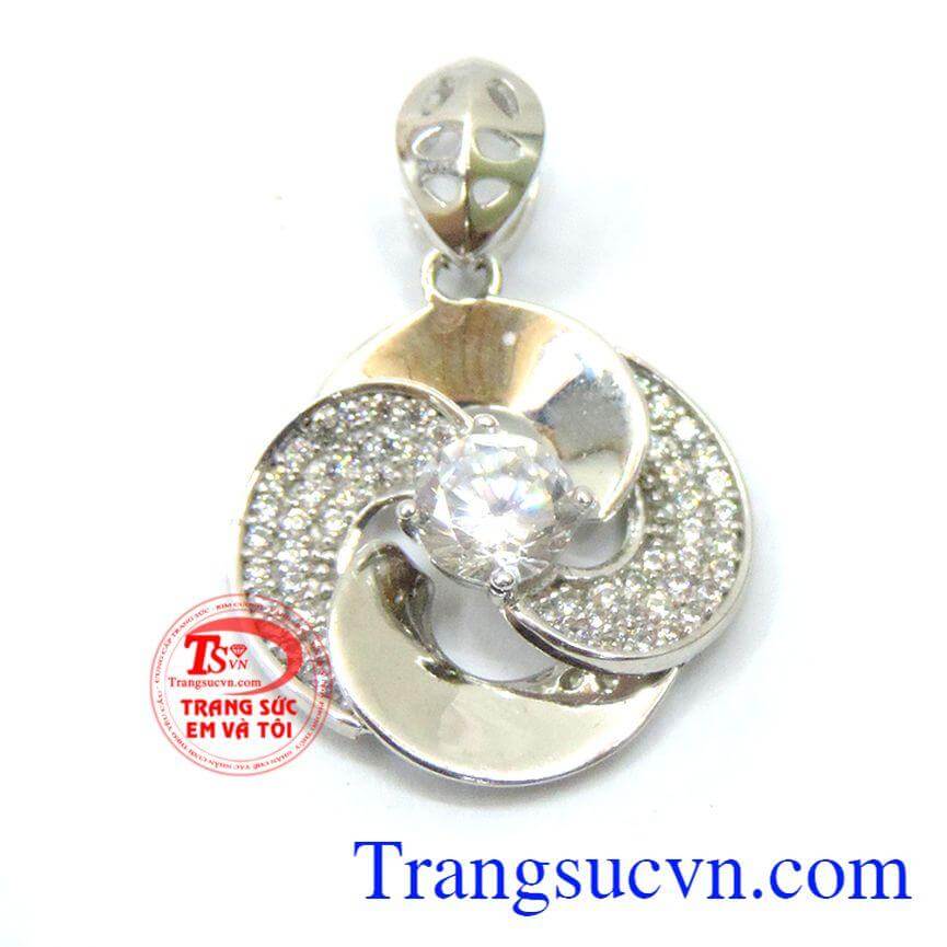 Mặt nữ vàng trắng đính đá đẹp