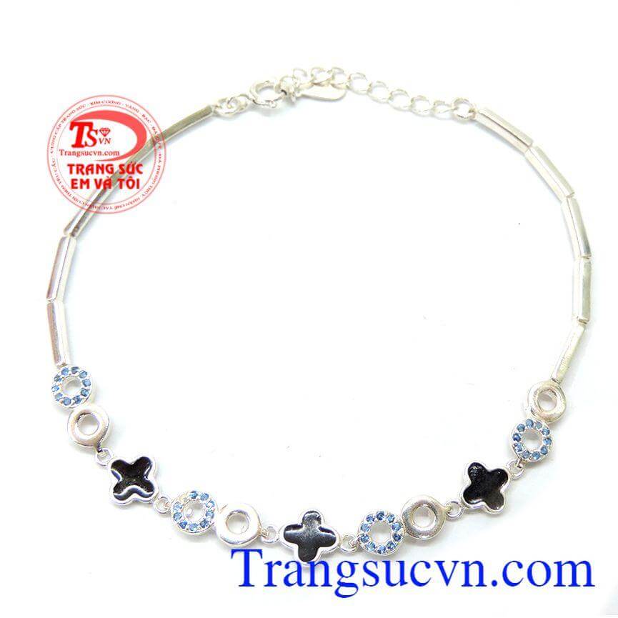 Lắc bạc nữ đẹp thời trang