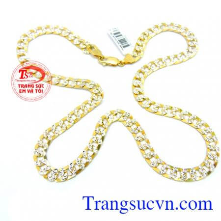 Dây chuyền vàng 18k Italy đẹp