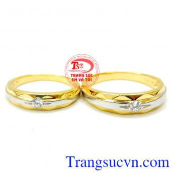Nhẫn cưới vàng giá rẻ đẹp sang trọng kinh tế cho đôi bạn trẻ