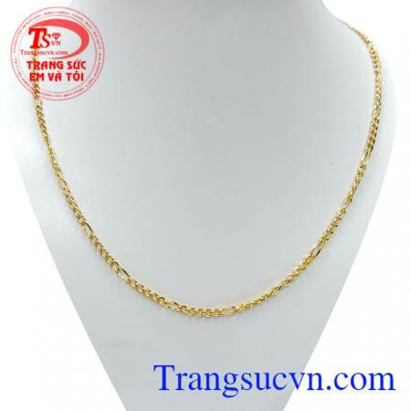 Công ty trang sức em và tôi chuyên bán Dây chuyền ý 18k dài đẹp