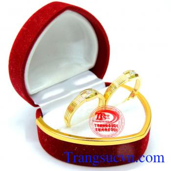Nhẫn cưới vàng giá rẻ đẹp sang trọng kinh tế cho đôi bạn trẻ