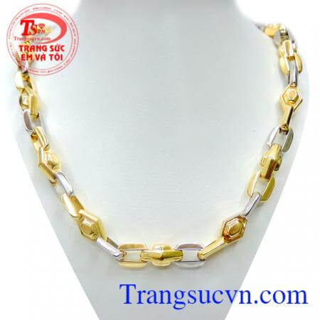 Sản phẩm dây chuyền nam 18k nhập khẩu cao cấp