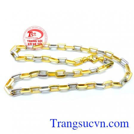 Dây chuyền nam vàng italya nhập khẩu nguyên chiếc, sang trọng