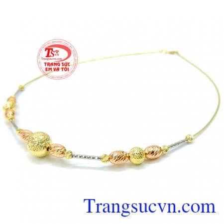 Bán hàng uy tín thanh toán an toàn phục vụ chu đáo. Kiềng nữ sang trọng 10k sáng bóng