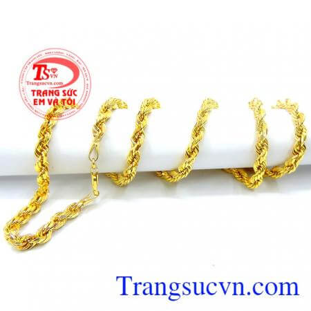 Dây chuyền nam ITALY 10k kiểu đẹp