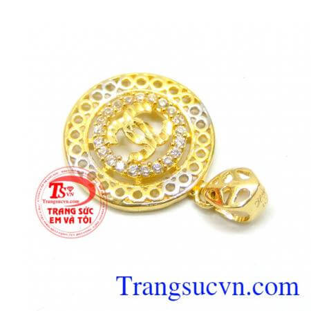 Mặt dây chuyền nữ kiểu hoa