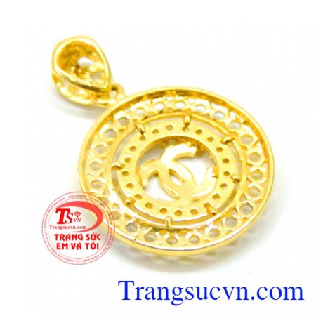 Mặt dây chuyền nữ vàng tây đẹp