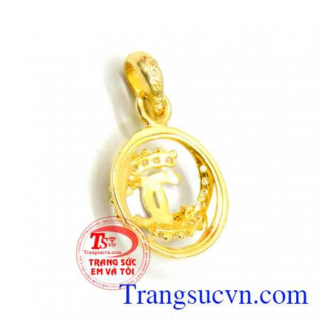 Mặt dây nữ chanel đá kết đẹp