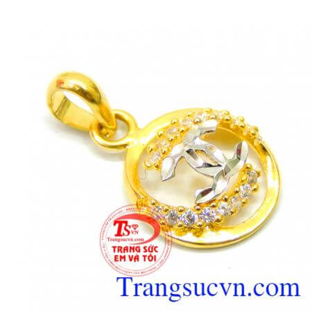 Mặt chuyền nữ,mặt dây vàng đẹp,đeo hợp thời trang