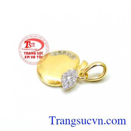 Mặt dây nữ quả táo Apple