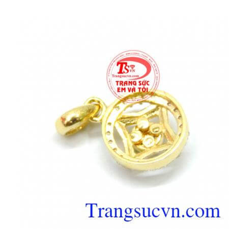 Mặt dây chuyền vàng tây đẹp