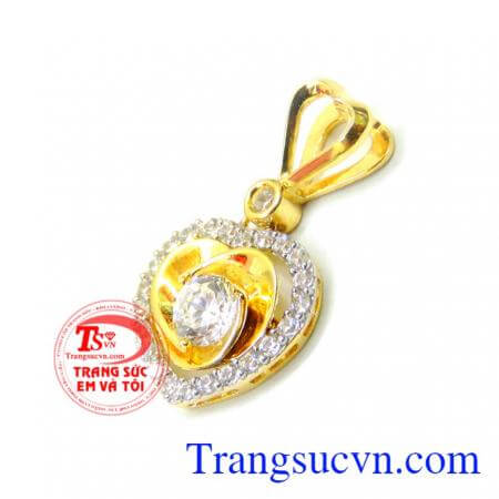 Mặt dây chuyền nữ vàng