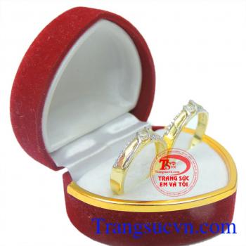 Nhẫn cưới 10k vàng chất lượng